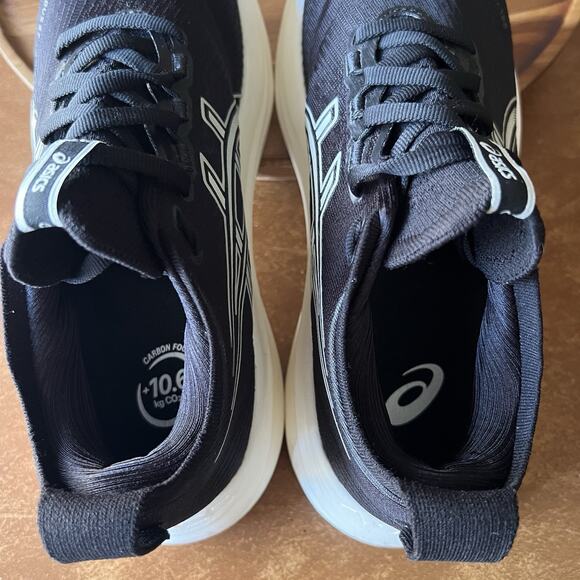 Asics Gel Nimbus 27 Women's 6.5 Black Max Cushion Road Running Shoes Sneakers - Picture 13 of 16